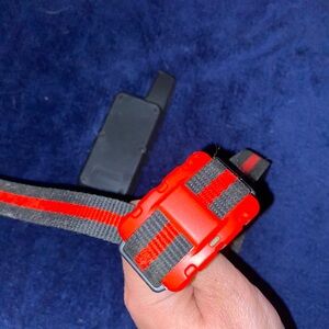 Red and black Training collar